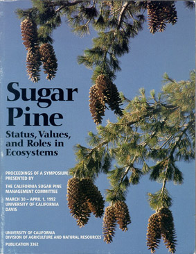 SUGAR PINE, Status, Values and Roles in Ecosystems - Cover